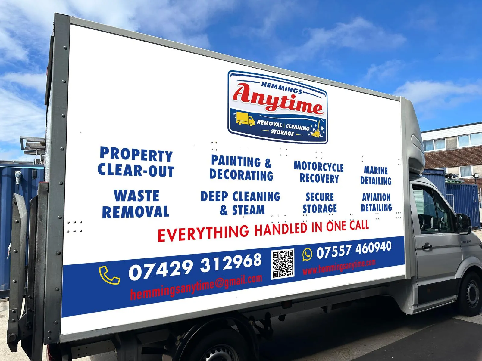 Rubbish Removal support from Hemmings Anytime