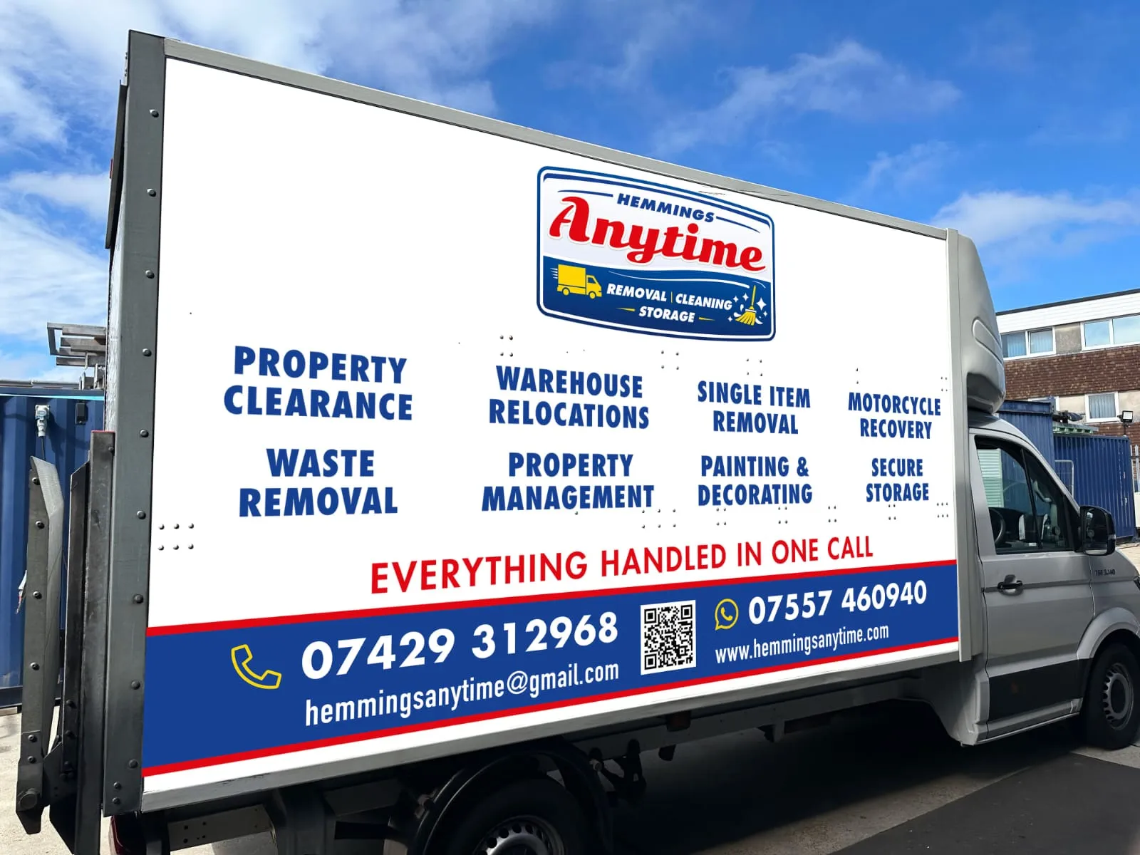 Garage Clearance support from Hemmings Anytime